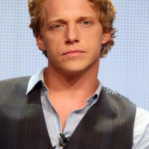Chris Geere speaks onstage at the 'You're The Worst ' panel during the FX Networks portion of the 2014 Summer Television Critics Association at The Beverly Hilton Hotel