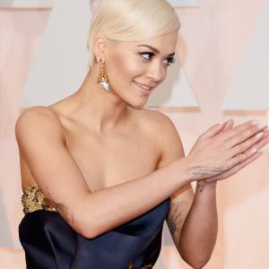 Rita Ora at event of The Oscars 2015
