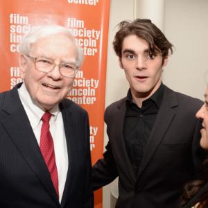 Warren Buffett, RJ Mitte & Melinda Esquibel. Lincoln Center, New York City Premiere Season 5B 
