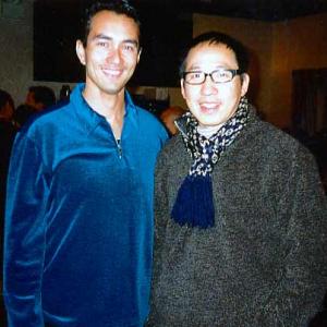 Vincent and Hong Kong Entrepreneur, Director/Producer Alfred Cheung.