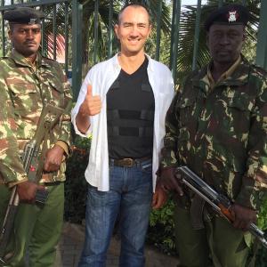 On the job in Nairobi Kenya