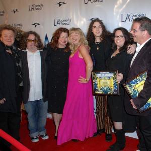 The Good Job, Thanks! gang at the 2012 LA Comedy Awards
