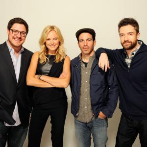 Malin Akerman Topher Grace Chris Messina and Rich Sommer