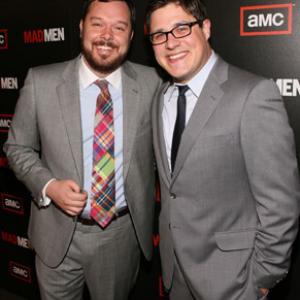 Michael Gladis and Rich Sommer at event of MAD MEN Reklamos vilkai 2007