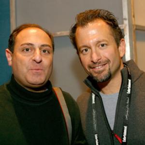Andrew Jarecki and David Friedman at event of Born Into Brothels: Calcutta's Red Light Kids (2004)