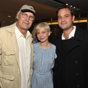 Chevy Chase, Michelle Williams and Jamie Patricof at event of Blue Valentine (2010)