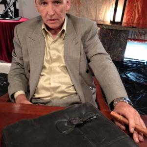 Ronald Quigley on the set of Dead Reckoning 2012