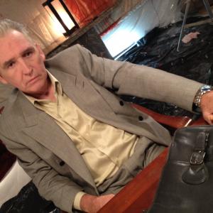 Ronald Quigley on the set of Dead Reckoning2012