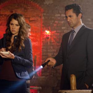 Jessica Boone as Rabia with Cliff Curtis as Dax Miller in the ABC-tv thriller MISSING starring Ashley Judd & Sean Bean.