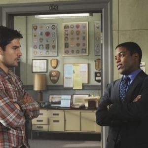 Still of D.J. Cotrona and Jon Michael Hill in Detroit 1-8-7 (2010)