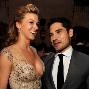 D.J. Cotrona and Adrianne Palicki at event of Eilinis Dzo. Kerstas (2013)