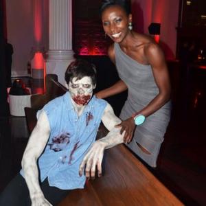 Jeryl Prescott Sales attends the after party for the Second Season Premiere of The Walking Dead at Vibiana in Los Angeles October 3 2011