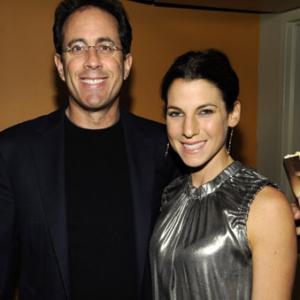 Jerry Seinfeld and Jessica Seinfeld at event of Filth and Wisdom 2008