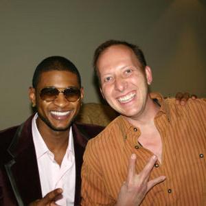 With Usher Raymond.