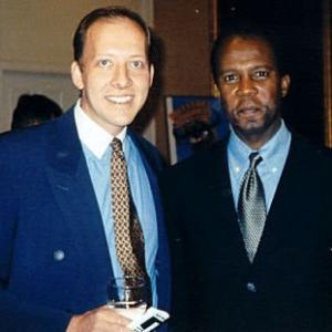 With Clarence Gilyard Jr.