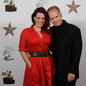 At Project Hollywood Premiere with Jessica Rothert