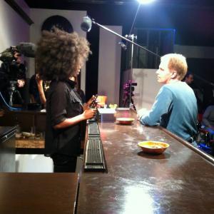 On the set of WMM Sketch Show 