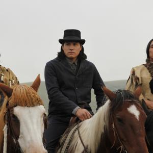 Still of Wes Studi and Gerald Auger in Hell on Wheels (2011)