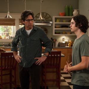 Still of Ray Romano and Max Burkholder in Parenthood (2010)