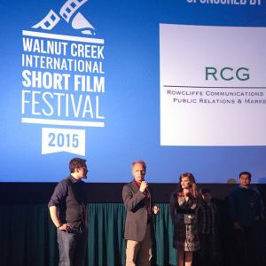 At Walnut Creek International Short Film Festival QA following Jes and Lora with Terri J Freedman