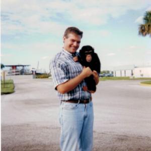 I always wanted a monkey! At least I got to work with one at Kennedy Space Center for ABC Movie