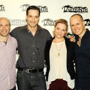 LAByrinth Theater Company L to R Aaron Weiner Kohl Suddoth Ana Reeder Kelly AuCoin