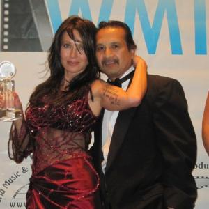 Lead Actress Award Winner Holly Anderson and ProducerDirector June Daguiso WMIFF August 21 2010