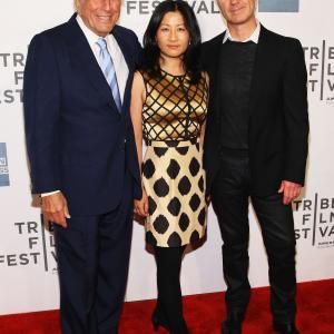 Tony Bennett, Dion Beebe and Unjoo Moon at event of The Zen of Bennett (2012)
