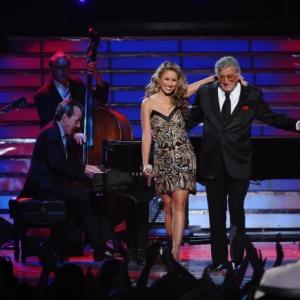 Still of Tony Bennett and Haley Reinhart in American Idol The Search for a Superstar 2002