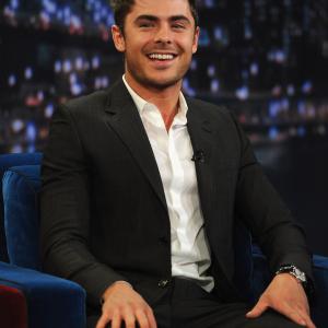 Zac Efron at event of Late Night with Jimmy Fallon (2009)