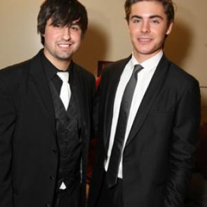 Ryne Sanborn and Zac Efron at event of High School Musical 3 Senior Year 2008