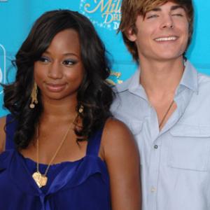 Monique Coleman and Zac Efron at event of High School Musical 2 2007