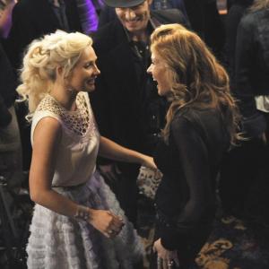 Still of Chris Carmack and Clare Bowen in Nashville 2012