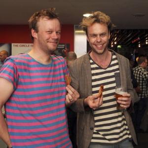 Bruce MacKinnon and Felix Hayes - After-party of Shipwreck Trilogy by the Royal Shakespeare Company