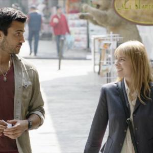 Still of Jaime Camil and Laura Ramsey in Pulling Strings 2013