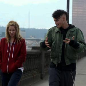 Still of Laura Ramsey and Toby Hemingway in 1 Out of 7 (2011)