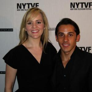 Yvonne Sayers  Will Barros at the NYTV Festival