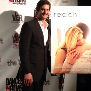 Eddie Finlay at the Dances With Films film festival for Reach