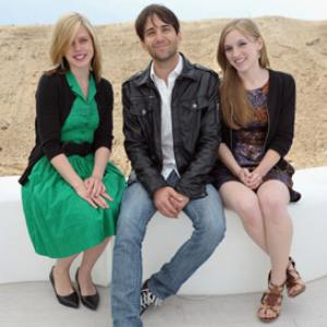 (L-R) Amanda Bauer, David Robert Mitchel and Claire Sloma attend the 'The Myth of the American Sleepover' Photo Call held at the Martini Terraza during the 63rd Annual International Cannes Film Festival on May 19, 2010 in Cannes, France.