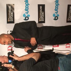 TVFilm Choreographer Chuck Maldonado on the Red Carpet