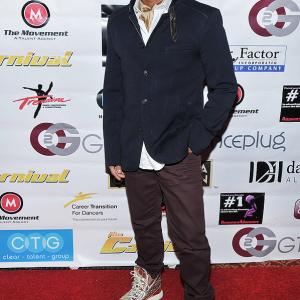 Artistic DirectorChoreographer Chuck Maldonado on the Red Carpet of the World Dance Awards in Hollywood