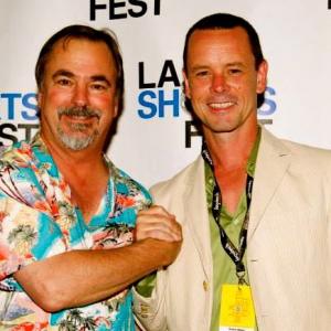 OSCAR and EMMY Award winning cinematographer David Stump A.S.C. and Robert Scott Crane - LA SHORTS FILM FESTIVAL - Red Carpet - Curio Shop Screening