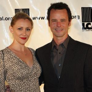 Zoe Taylor and Robert Scott Crane - LCA - Last Chance for Animals Bel Air Gala - Red Carpet