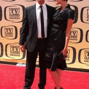 Actors Robert Scott Crane and Zoe Taylor arrive on the Red Carpet at the 8th Annual TV Land Awards at Sony Pictures Studios Stage 15 April 17, 2010 - Culver City, California