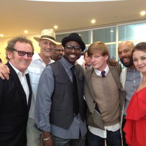 Cast of HELL ON WHEELS at Season 2 Premiere Colm Meaney Christopher Heyerdahl Dohn Norwood Ben Esler Common Robin McLeavy  The Paley Center for Media Beverly Hills CA 2012