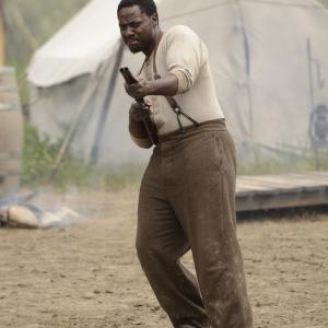 Still of Chris Large and Dohn Norwood in Hell on Wheels 2011