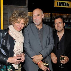 Lizzie Francke of BFI, Mark Adams of Screen International and Chris Collins of BFI