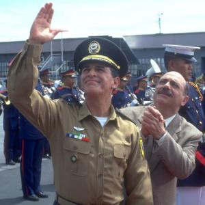 Colonel DiazHerrera and President Nicky Barletta