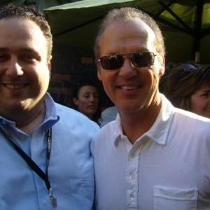 Carmine Famiglietti  Michael Keaton at the 2008 Sonoma Valley Film Festival