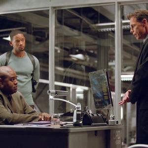 Still of Will Smith Bruce Greenwood and Chi McBride in I Robot 2004